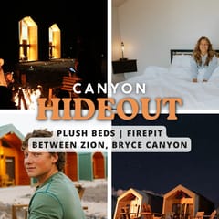 Twilight 6: Btwn Bryce & Zion, Great Beds, Firepit