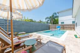 NEW! Pool, Arcade, Lux Design, Mins to Beach!