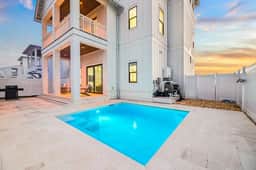 NEW! Lux Beachfront, Views, Heated Pool, Sleeps 24