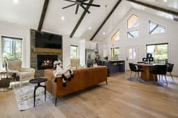 NEW! Cabin w/ Hot Tub, Fire Pit & Outdoor Lounge