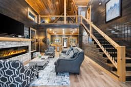 NEW! Pine Cabin w/ Hot Tub, Game Room, Playground - Image 5