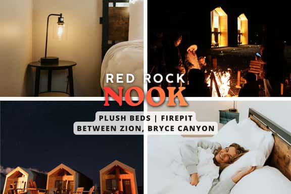 Twilight 1: Plush Queen Beds, Zion/Bryce, Firepit - Image 1