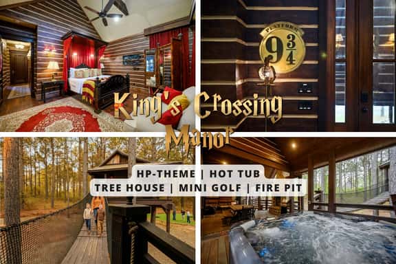 HP-Themed Retreat w/ Hot Tub, Game Room, Fire Pit! - Image 1