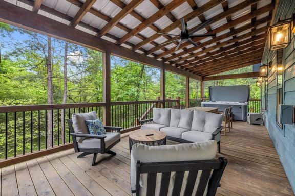 NEW! Hot Tub, Arcade, Creek, Bball Court, King Bds