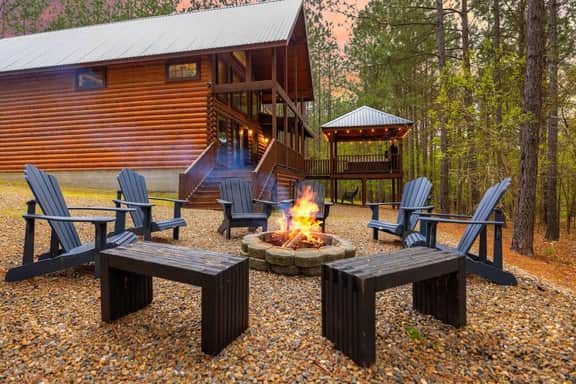 NEW! Pine Cabin w/ Hot Tub, Game Room, Playground - Image 4